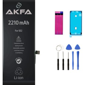 Resim Akfa Apple iPhone Se- 2020 Telefon Batarya- 2210 Mah + Batarya Pil Tamir Seti 