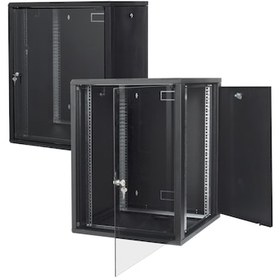 Resim Vatpan 15U 19" 450Mm Duvar Tipi Rack Kabinet 