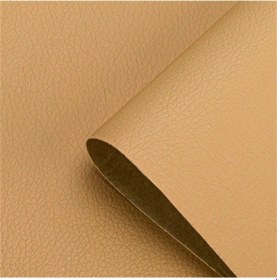 Resim Kendinden Yapışkanlı Deri Etiket Araba Sandalye Tamir Kanepe Aşınmaya Dayanıklı Khaki 100x50cm 