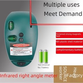 Resim Samdoo Dış Cephe Işık Laser Seviye Cihazı - Yeşil Işık, Dış Mekan Dekorasyonu Ve Doğrultma Aracı 