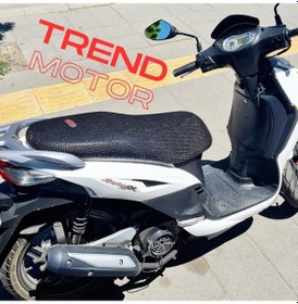 Resim Sym Symphony Sr 125 Sele Koltuk Kılıfı 3d Çift Kat File 