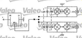 Resim FLASOR DIN 12V VALEO 641422 