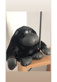 Resim Sevimli Goril Peluş Oyuncak 25 Cm Hediyelik Uyku Arkadaşı Siyah 