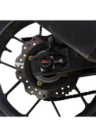 Resim Gp Kompozit Honda Cb750 Hornet 2023-2026 Uyumlu Aks Koruma Takoz Seti Siyah 