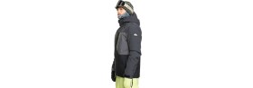 Resim Quiksilver Dawson Erkek Siyah Snowboard Ceketi 