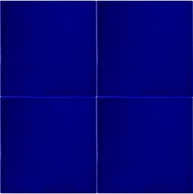 Resim Armada Çini 20x20 Cm Ac 25 Kobalt Mavi Renk Çini Seramik Karo 