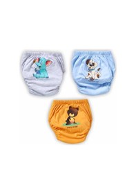 Resim Unisex Üçlü Alıştırma Külodu 