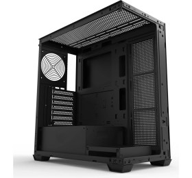 Resim Aigo Luxury DS900 Type-C Argb Panoramıc Glass Mıd Tower Siyah Kasa Psu Yok 