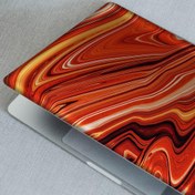 Resim Kızıl Agate Dilimi Notebook Sticker, Laptop sticker,, Hp Sticker, Asus Sticker, 15.6 inç Sticker 