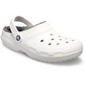 Resim Crocs Classic Lined Clog Erkek Terlik - Beyaz 