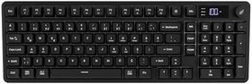 Resim Hawk Gaming HK258 Membrane LCD RGB Kablosuz/Bluetooth Full Türkçe Gaming Klavye (Siyah) 