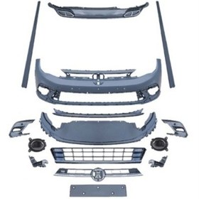 Resim Polo Uyumlu Yedek Parça 2022+ R-line Body Kit 