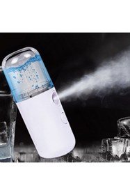 Resim Genel Markalar Mini Taşınabilir Şarjlı Yüz Cilt Buhar Banyosu Dezenfektan Su Püskürtücüü Şişe (ut) 