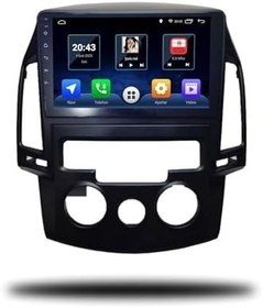 Resim MarTechno Android Multimedya Manuel Klima 4GB RAM 64GB Hafıza Hyundai i30 2011-2014 ile uyumlu 
