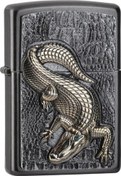 Resim Çakmak 2006315 PL 28378 crocodile Emblem Zippo