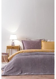 Resim Puffy Sova Tek Kişilik Wellsoft Battaniye - Kül Moru 