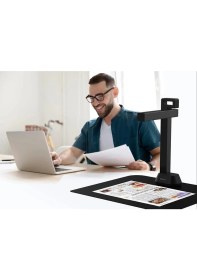Resim Iriscan Desk 6 Pro-Profesyonel Renkli Belge, Kitap Tarayıcı 