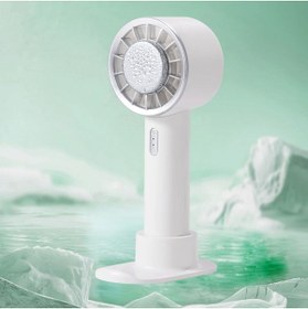 Resim Fan Soğutucu Mini Vantilatör Klima Serinletici Taşınabilir Şarjlı Masa Üstü Sessiz Soğuk Komppresör 