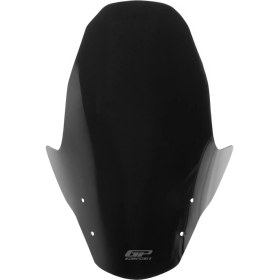 Resim GP Kompozit RKS Newlight 125 Pro 2022-2024 Uyumlu Ön Cam Siyah 60 cm 