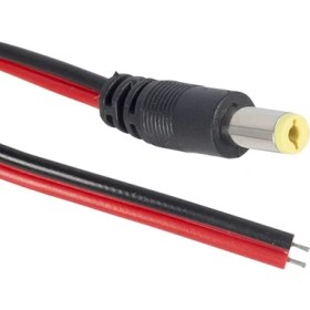 Resim Elektromer Tk 34 Fiş Kablolu Tek Uçlu Kamera Için Dc Power Jack Kablolu 