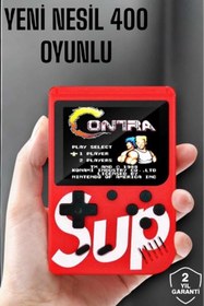 Resim Genel Markalar Çocuklara Özel SUP 400 Oyunlu Mini Oyun Konsolu 