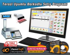 Resim Terazi Uyumlu Barkodlu Satış Programı Demirsoft 