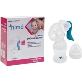 Resim Nimo XN-J201 Manuel Tekli Göğüs Pompası 
