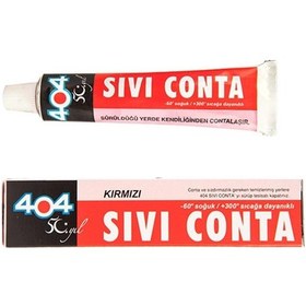 Resim 404 Sıvı Conta Kırmızı 45 Gr. - 404 