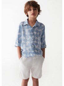 Resim Nk Kids Erkek Gömlek 24ynk46600 Mint Yeşil 