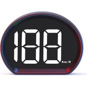 Resim Arabalar İçin Head-up Display Dijital Gps Araç Hız Göstergesi Tak Ve Çalıştır Ta Beyaz 