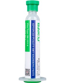 Resim Baku Bk-223a Flux 10cc Kurşunsuz Şırınga Tip Lehim Pastası 