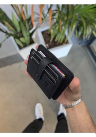 Resim Visso 8600 Hakiki Deri Erkek & Kadın Deri Kartlık Çanta 