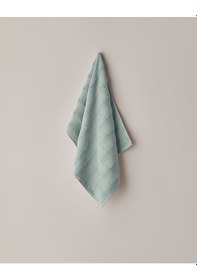 Resim English Home Bubble Pamuk Yüz Havlusu 50x80 Cm Mint Mint 