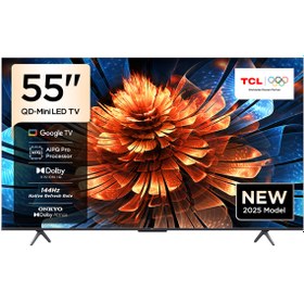 Resim TCL 55Q6C 55" 139 Ekran Uydu Alıcılı 4K Ultra HD Smart QD Mini LED Google TV 