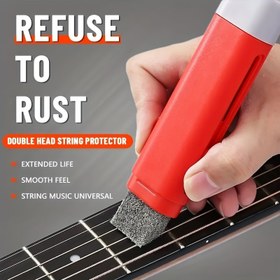 Resim 1 Adet Gitar Teli Bakım Kiti- Gitar Telleri İçin Anti-Pas Temizleyici Ve Silgi Kalemi - Paslanmayı Önleyin Ve Telli Ömrünü Uzatın - Temel Gitar Aksesuarları 