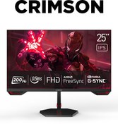 Resim Rampage Crimson Csot Ips 25" Fhd 200hz Fast Panel 0.5ms Flat Led Oyuncu Monitörü 
