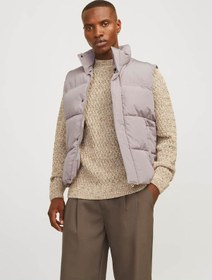 Resim Jack & Jones Erkek Yelek Bej 12256981jjebradley Bodywarmer Sn 25kw21000489 W21204 