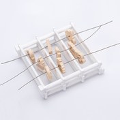 Resim 39.37 inç Kil Art Asılı Yüksek Sıcaklıklara Dayanıklı Metal Tel - Seramik Kolyeler İçin Kullanılır - 1/2/3mm - Seramik Fırın Firing İçin Kullanılır - Seramik Süsler Asma Firing Seramik 