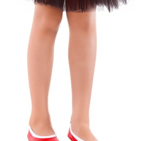 Resim Kiko Kids Prom Kız Çocuk Pisi Pisi Balo Dans Gösteri Ayakkabısı Kırmızı 
