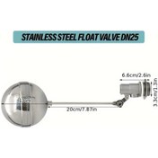 Resim Willowhaven Dn25 Paslanmaz Çelik Bilyalı Vana Geniş Akış Su Deposu Yağmur Suyu Toplama Pirinç Yapı 