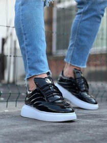 Resim Wg094 Siyah Rugan Erkek Casual Ayakkabı 001 