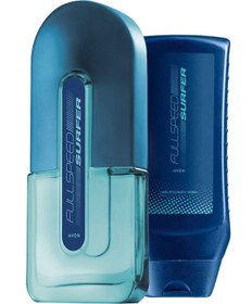 Resim Avon Full Speed Surfer Erkek Parfüm ve Saç Vücut Şampuanı Paketi 