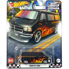 Resim Hot Wheels Boulevard Premium Dodge Van Oyuncak Araba HKF15 