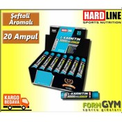Resim Hardline L-Karnitin Matrix 3000 Mg 20 Ampül Carnitine Şeftali 