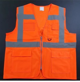 Resim ATA İŞ GÜVENLİĞİ MÜHENDİS TİPİ CEPLİ FOSFORLU REFLEKTÖRLÜ İKAZ YELEĞİ 