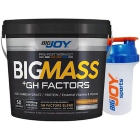 Resim Bigjoy Sports Bıgmass Gainer + Gh Factors Çikolata 5000 Gr 