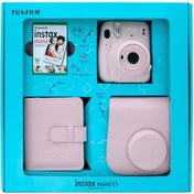 Resim Fujifilm Instax Mini 11 Kare Albümlü Pembe Box 