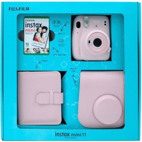 Resim Fujifilm Instax Mini 11 Kare Albümlü Pembe Box 