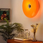 Resim Modern Tasarım Donut Duvar Aplik, Üç Renk Ayarlanabilir LED Işık ve Dokunmatik Kontrol Anahtarı, Şarj Edilebilir Pil İle Güç Çözümleri Sunan, Şık İnteriyör Lamba, Oturma Odası Yatak Odası Çalışma Masa Lampası Ambient Aydınlatma, Şık Plastik Konstrüksiyon Dayanıklı Malzeme Pilli ışık Parlaklığı ayarlanabilir, İç Mekan Tasarım İpuçları Rahat Atmosfer, Yatak Odası Duvar Lambası,Oturma Odası için Işık,Yatak Odası İçin Lambalar 