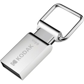 Resim Ranyeek Kodak K112 64gb Usb 2.0 Metal Usb Bellek - Su Geçirmez, Sarsıntı Dayanıklı, Araç Uyumlu, Hızlı Veri Transferi, Gümüş Renk 